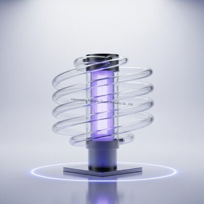 لوله شیشه ای کوارتز شفاف 300 میلی متری OD برای نور UVC با مقاومت در برابر دمای بالا