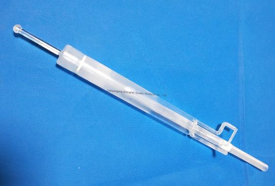 لوله شیشه ای کوارتز فیوزد سیلیکاس کیپیلاری با دمای کاری 1100 درجه سانتیگراد 99.99٪ SiO2 خلوص و انتقال نور بالا