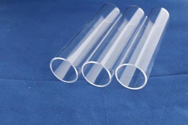 لوله‌های آزمایش شیشه‌ای کوارتز با ابعاد دقیق 400 OD با محافظ UV لوله کوارتز سیلیس ذوب شده