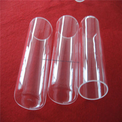 لوله شیشه ای کوارتز 99.99٪ SiO2 با درجه 1180 °C و درجه 1100 °C برای کاربردهای نیمه هادی