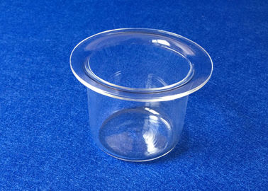 5-2500ml Fused Silica Crucible Multicrystalline Silicon Solar Purpose