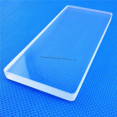 صفحه شیشه ای کوارتز شفاف UV با SIO2 99.99٪ تراکم 2.2g / cm3