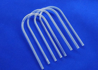 Ends Open Quartz Pipe Glass Tube Reactor Transparent For UV Lamp