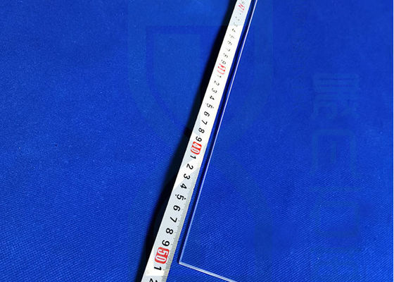 صفحه شیشه ای کوارتز 1850 ℃ مورس 6.5 2.2 g / Cm3