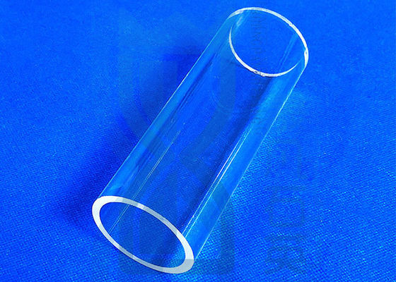 ماوراio بنفش شفاف 2.2 گرم / سانتی متر مکعب شیشه ای کوارتز برای لامپ های ضدعفونی کننده UV اشعه آزاد کوارتز لوله آزمایش