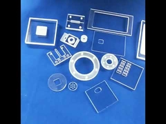 OEM ODM صفحات شیشه ای شفاف ضد اسید انتقال نور بالا کوارتز قابل اعتماد