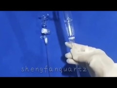 لوله آزمایش درجه‌بندی شده غیر سمی، کریستالیزاسیون بدون تغییر شکل، بی‌ضرر، سازگار با محیط زیست