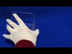 بوته کوارتز مقاوم در برابر دمای بالا در مطالعه تجربی استفاده شد.