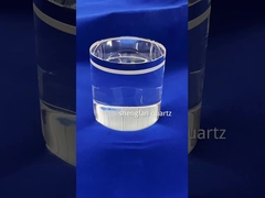 لوله کوارتز شفاف و دارای شکاف