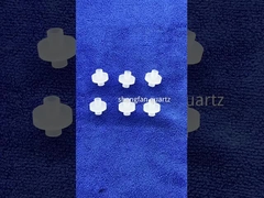 تولید لوله شیشه ای شفاف کوارتز قطر بزرگ