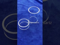 فابريکه سفارشی لوله شیشه ای کوارتز قطر بزرگ