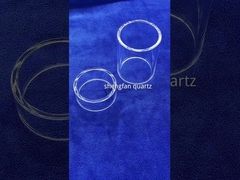 تولید لوله شیشه ای کوارتز بزرگ مقاوم به دمای بالا