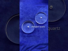 میله سیلیکا ذوب شده شیشه ای کوارتز شفاف برای نوار فیبر