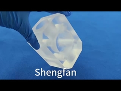 صفحه شیشه ای کوارتز با دمای بالا صفحه ای ذوب شده ظرف سفارشی