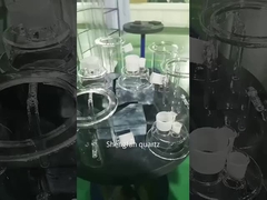 راکتور شیشه ای کوارتز