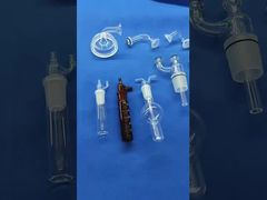 فابریکه سفارشی مقاوم در برابر دمای بالا شفاف لوله مارپیچ کوارتز