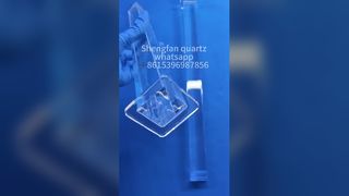 محافظت در برابر اشعه ماوراء بنفش لوله شیشه ای کوارتز با ضریب انتقال بالا